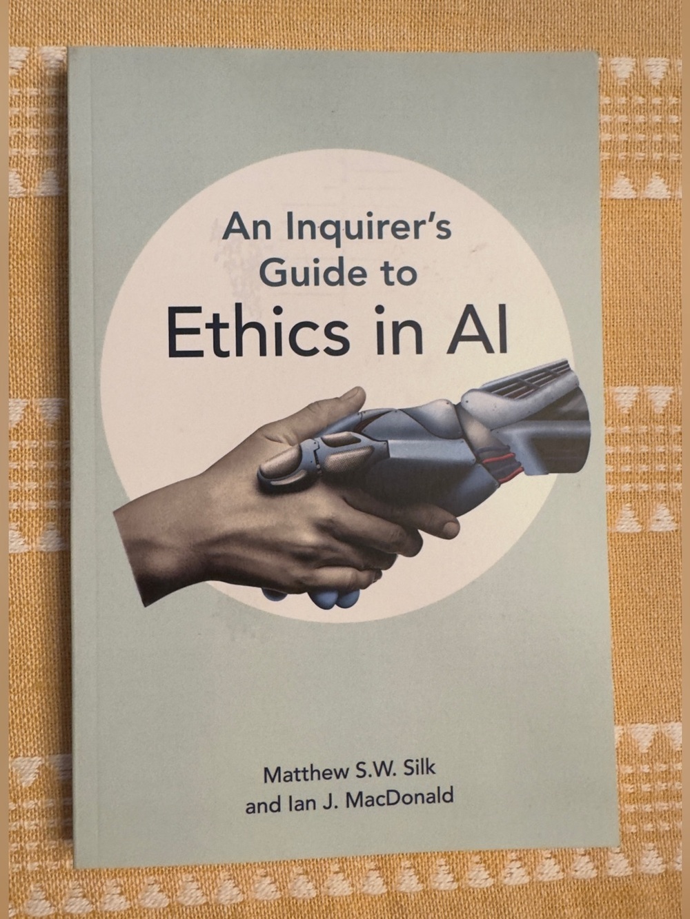 Ethics in AI - Light Green Softcover Book